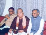 साहित्यिक शिवाजी सावंत, कविवर्य सुरेश भट व शाहीर सुरेशकुमार वैराळकर